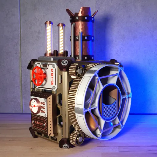 Steampunk Ball Machine