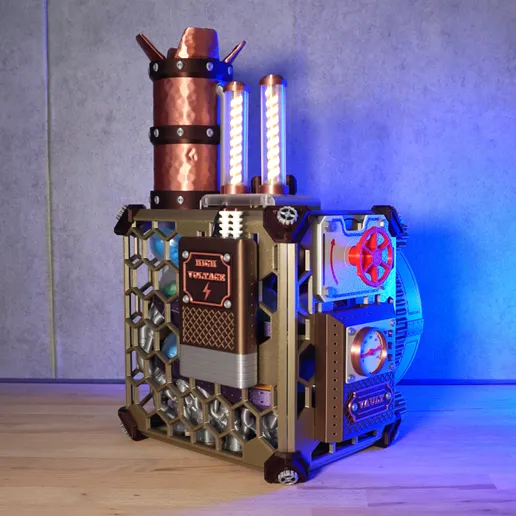Steampunk Ball Machine
