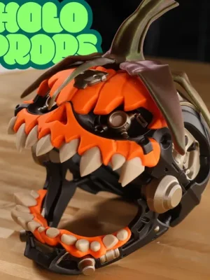 CyberJack-02 CyberJack - Cyberpunk Pumpkin for Halloween