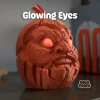 Daruma Pumpkin - Glowing Eye Halloween LED